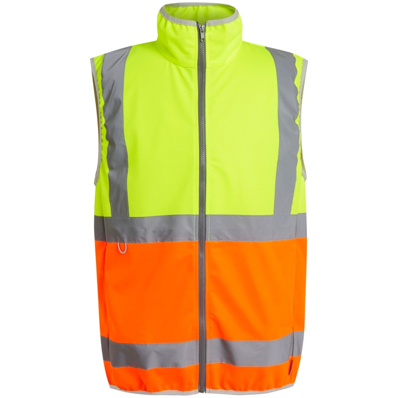 TRS257 Pro Hi-Vis Zip Collar Vest