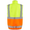 TRS257 Pro Hi-Vis Zip Collar Vest