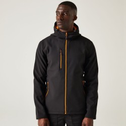 TRA705 Navigate 2-Layer Hooded Softshell Jacket