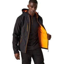 TRA705 Navigate 2-Layer Hooded Softshell Jacket