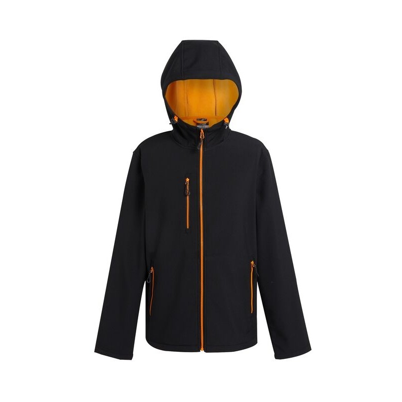 TRA705 Navigate 2-Layer Hooded Softshell Jacket