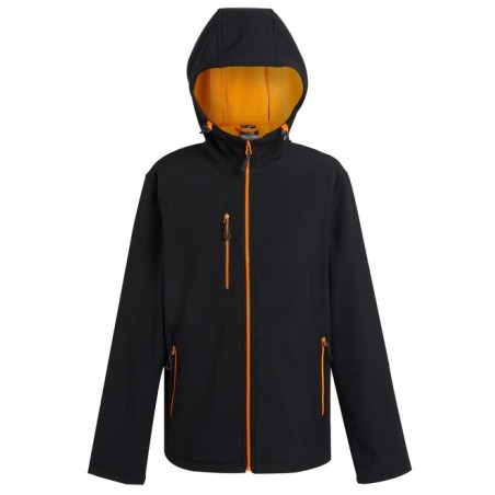 TRA705 Navigate 2-Layer Hooded Softshell Jacket